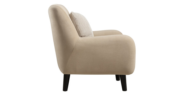 Кресло для отдыха Дакота ТК 582 велюр Vendetta 02 кремовый, Riga 1598 z1 col 6 бежевый