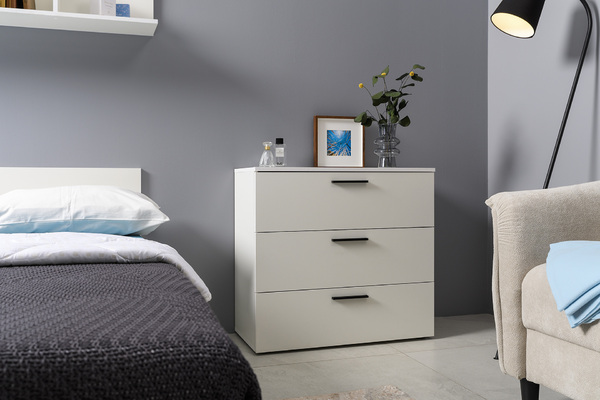 Комод Эйр 16.242 белый PE шагрень