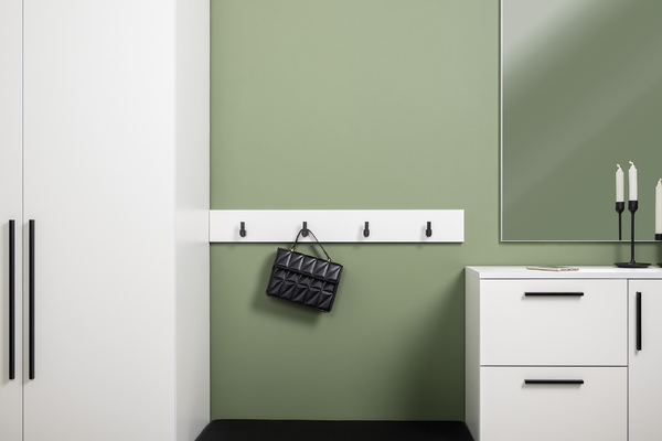 Вешалка навесная Эйр 16.551.02 белый РЕ шагрень