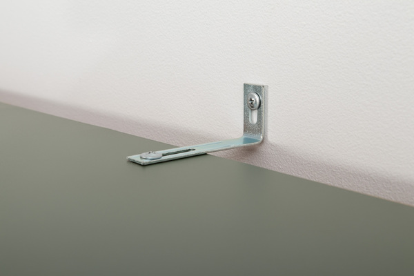 Шкаф для одежды Марион 16.340.03 дымчатый зеленый K521, олива шагрень AG 1050 ПВХ (собирается на любую сторону)